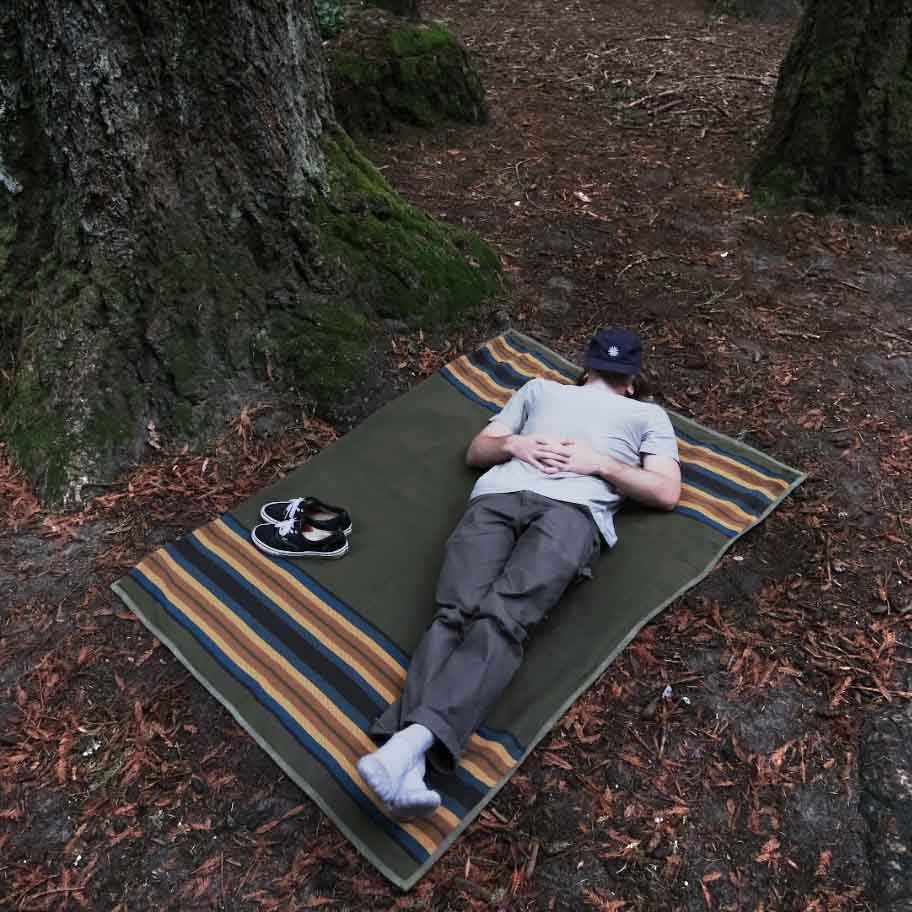 Amazon.com: WP West Path Waterproof Outdoor Canvas Camping Blanket
